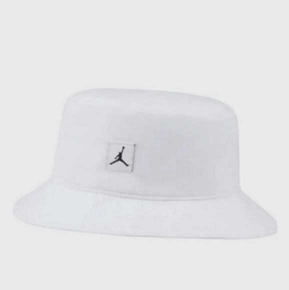 NWT Nike Air Jordan Jumpman Woven Unisex Bucket Hat Cap Size S/M DC3687-100 - Picture 4 of 8